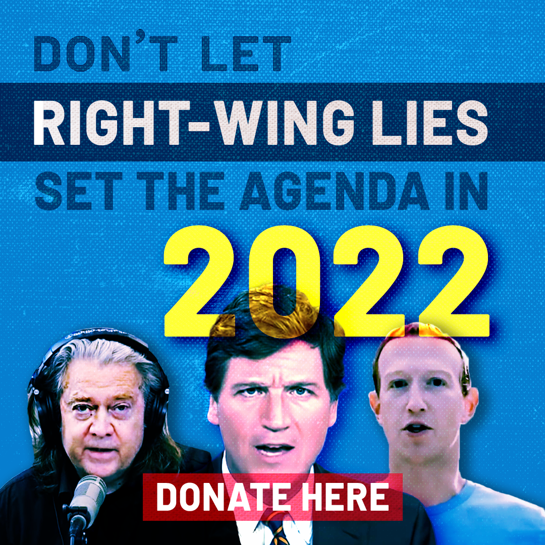 Don't let right wing lies set the agenda. Donate now!