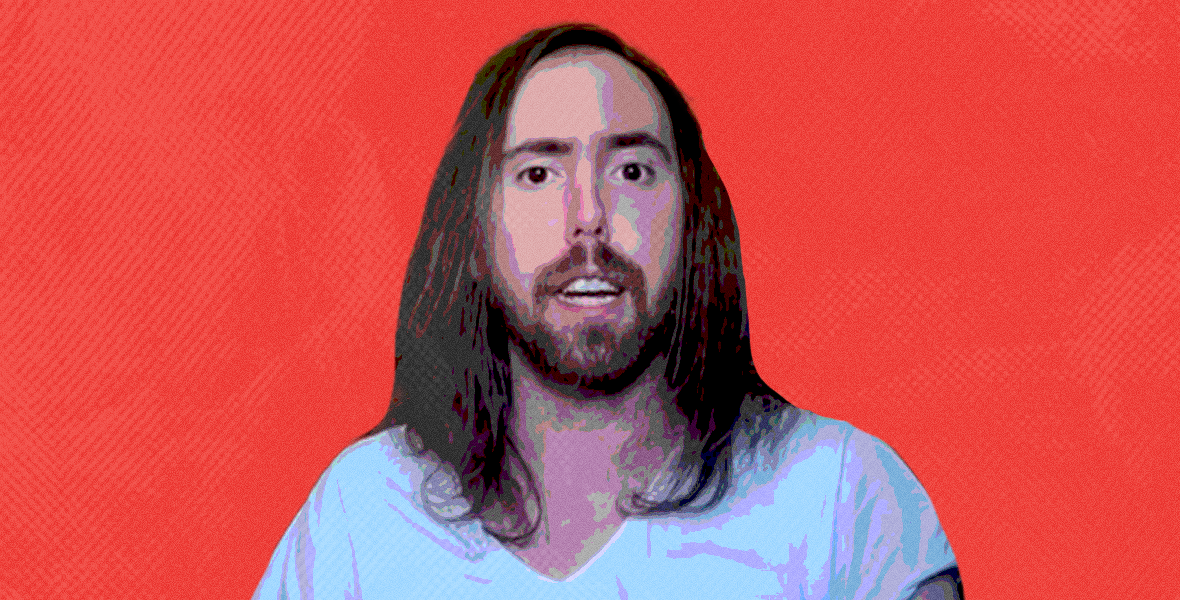 Asmongold, one of the largest US streamers on YouTube, has leveled up from gaming to politics