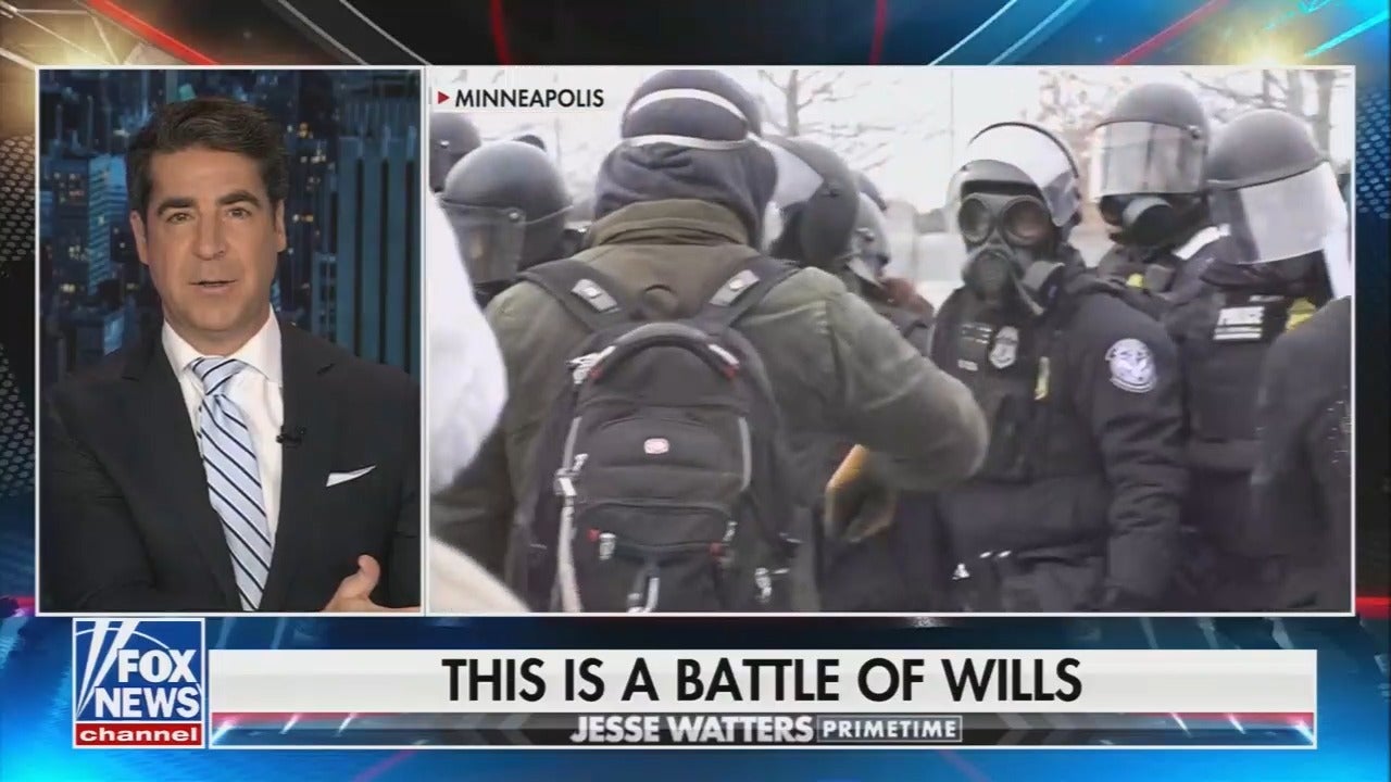 Jesse Watters: “This is a Minnesota insurgency. They’re conducting guerrilla warfare against federal agents.”
