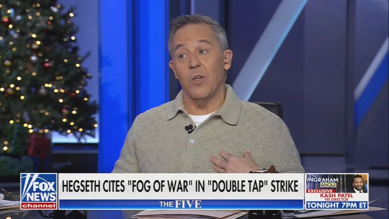 Greg Gutfeld on double tap boat strike: "It's just better for us to kill them in the ocean, make them shark feed, be done with it" | Media Matters for America