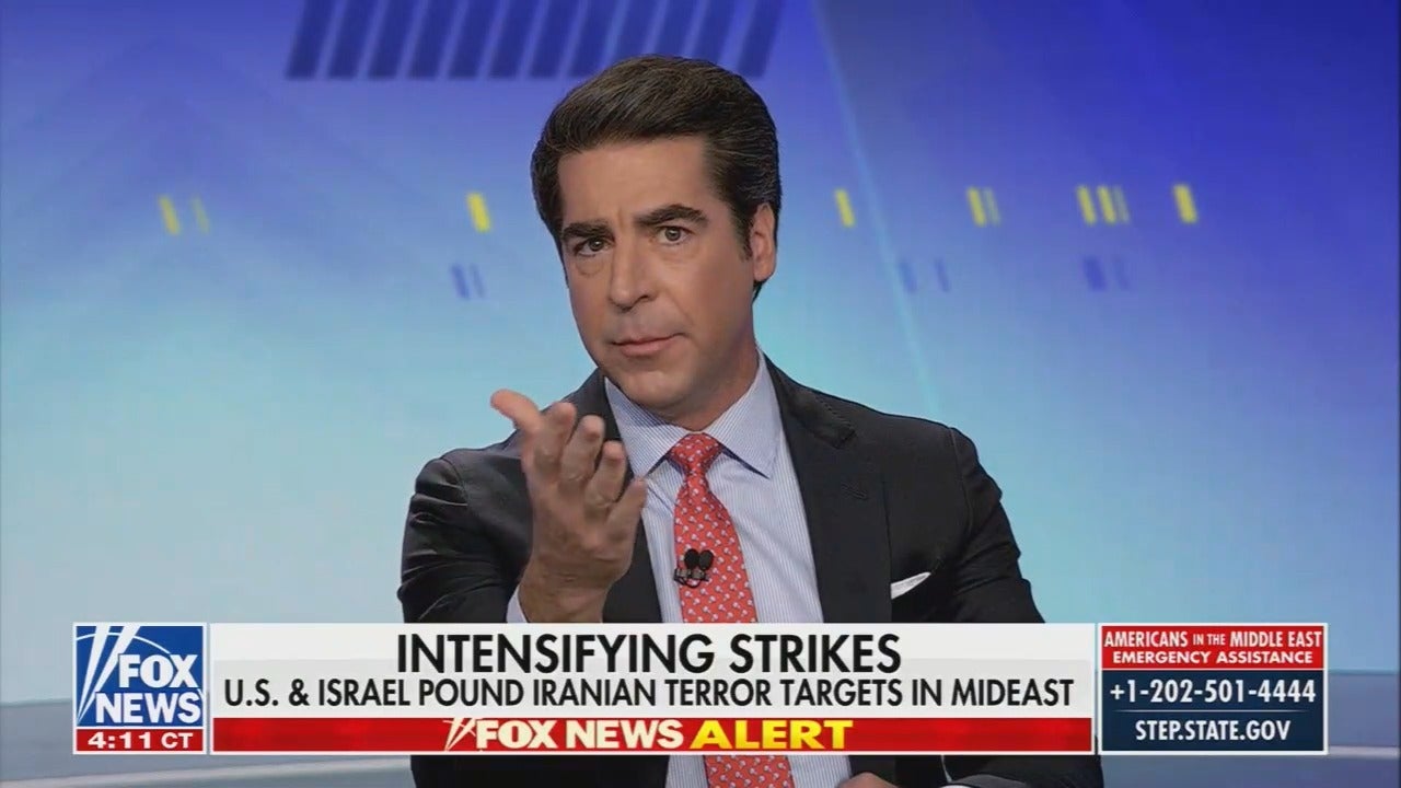 Jesse Watters on Trump's war in Iran: 