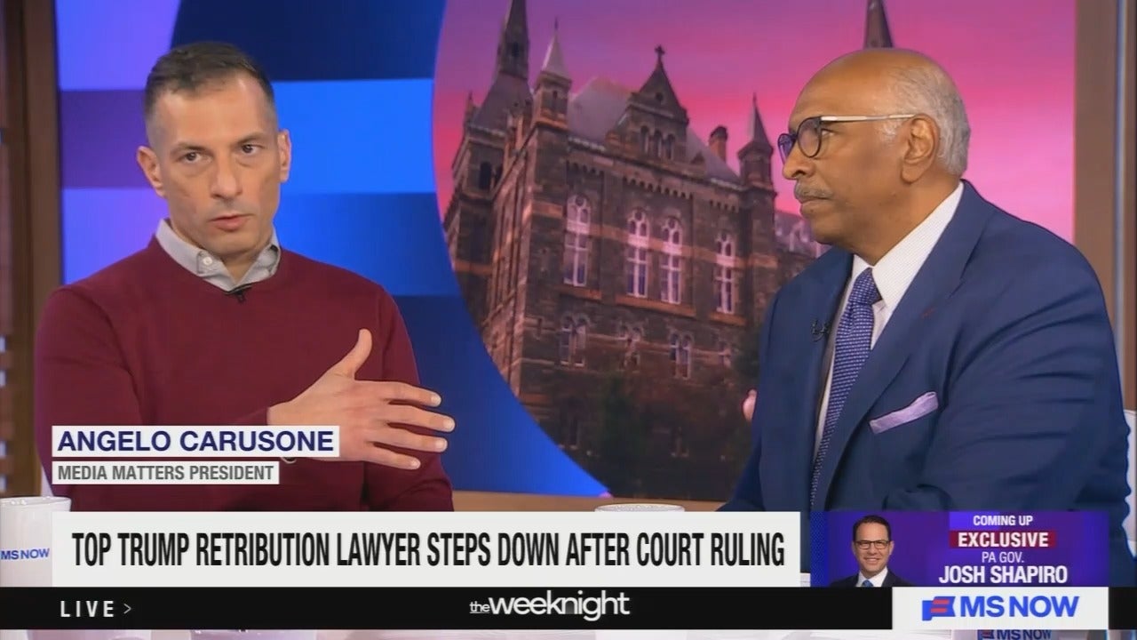 On The Weeknight, Angelo Carusone discusses right-wing media reaction to DOJ scandals and what it means for Pam Bondi