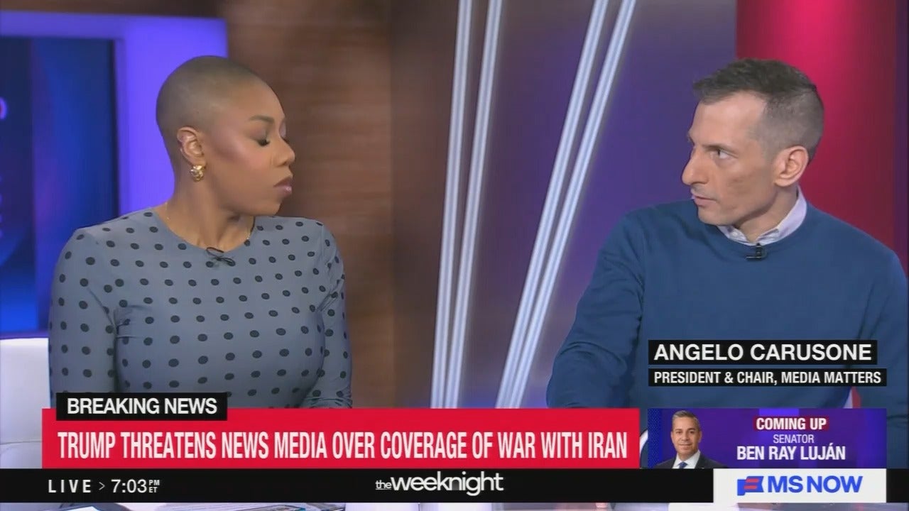 On The Weeknight, Angelo Carusone discusses how Trump’s attacks on re...