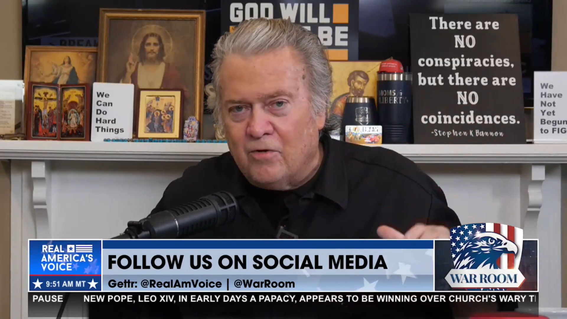 Steve Bannon: "Certain members of Congress should be arrested this afternoon for their activities on this situation up in Newark"