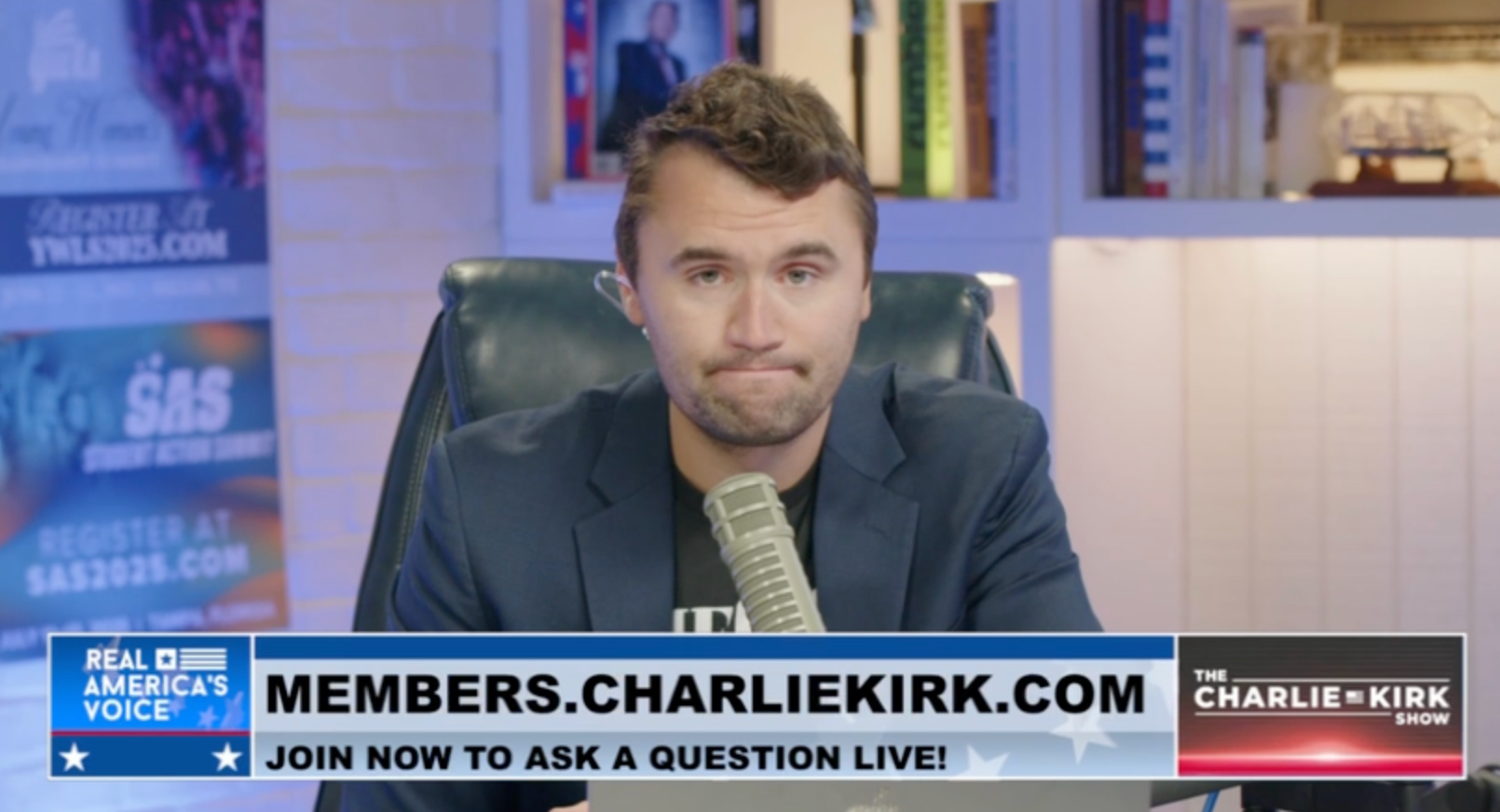 Charlie Kirk: “Maybe we just got to make an example out of Thom Tillis” Charlie Kirk: “Maybe we just got to make an example out of Thom Tillis”