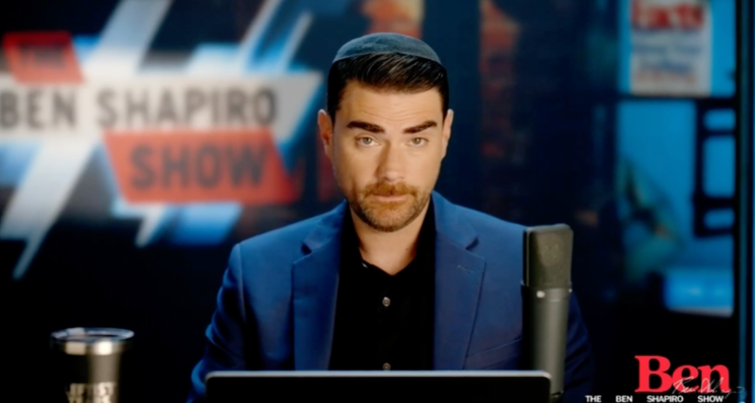 Ben Shapiro decries the 