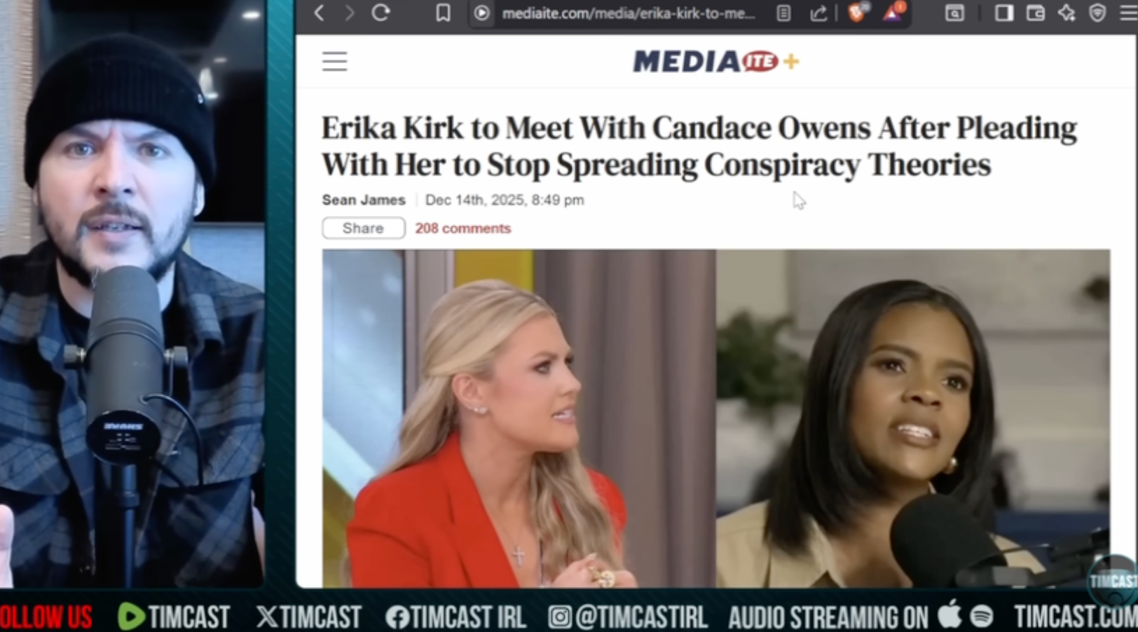 Tim Pool: “I think the reason we're getting involved in Venezuela largely is because Trump is like, the economy is not doing too well. Let's go get some oil, baby.”