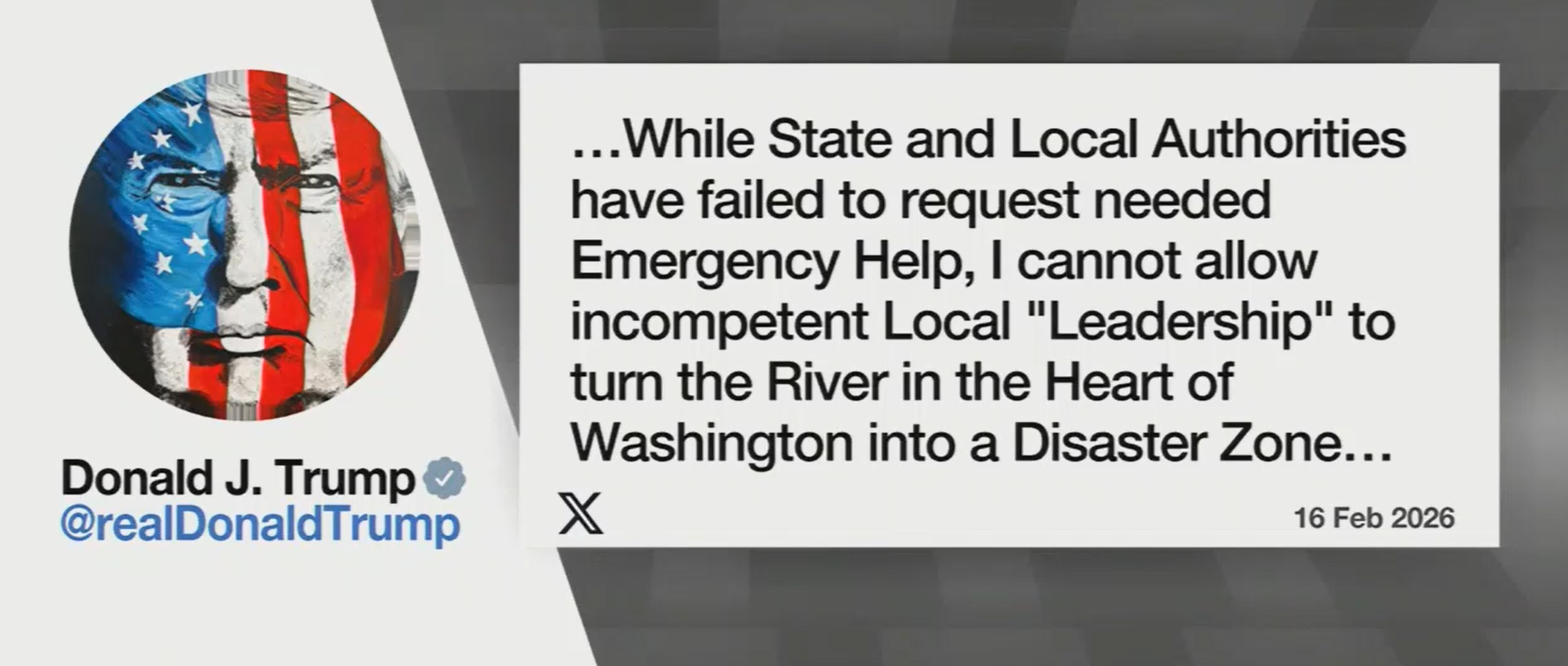 Taking a cue from Trump, Fox politicizes the massive Potomac sewage spill