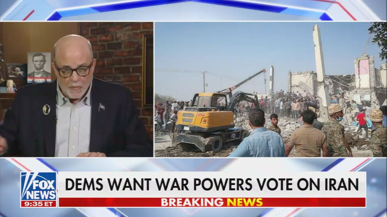 In response to opposition to Iran strikes, Mark Levin claims the Demo...