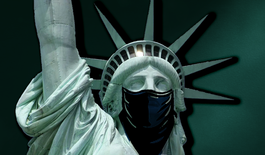 Right-wing media’s claims that ICE agents need to be masked for safety fall apart