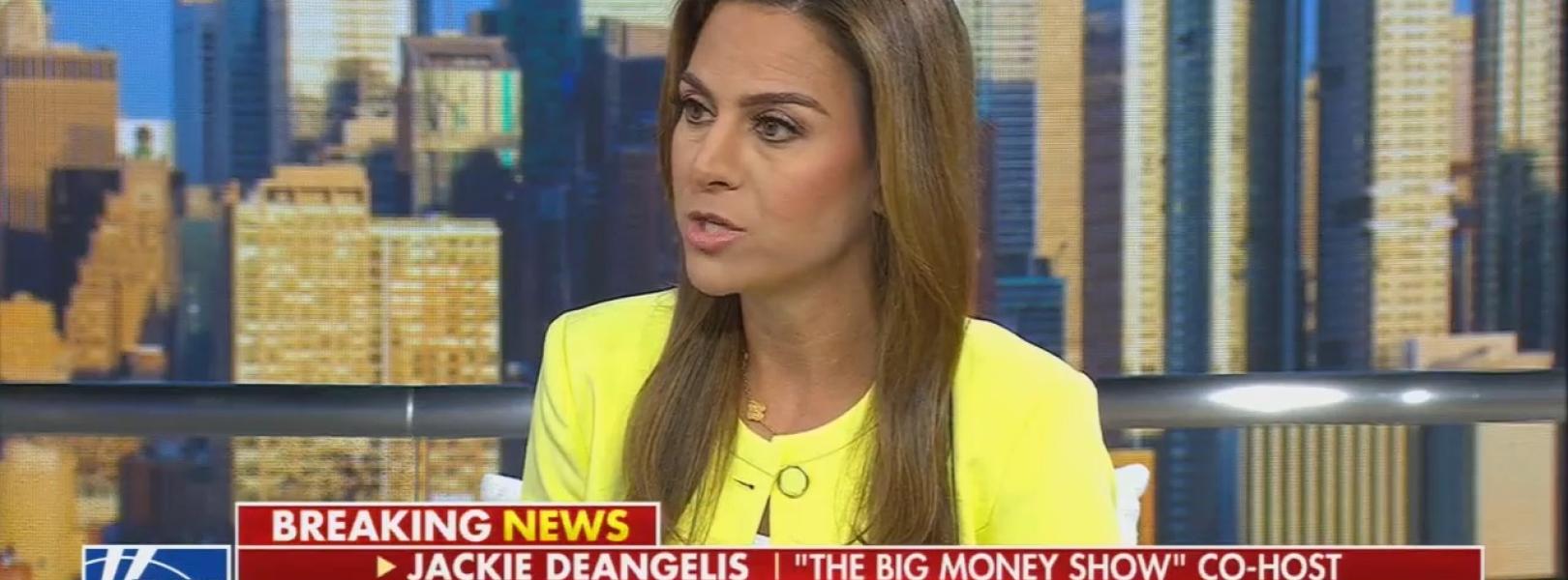 Fox Business host Jackie DeAngelis