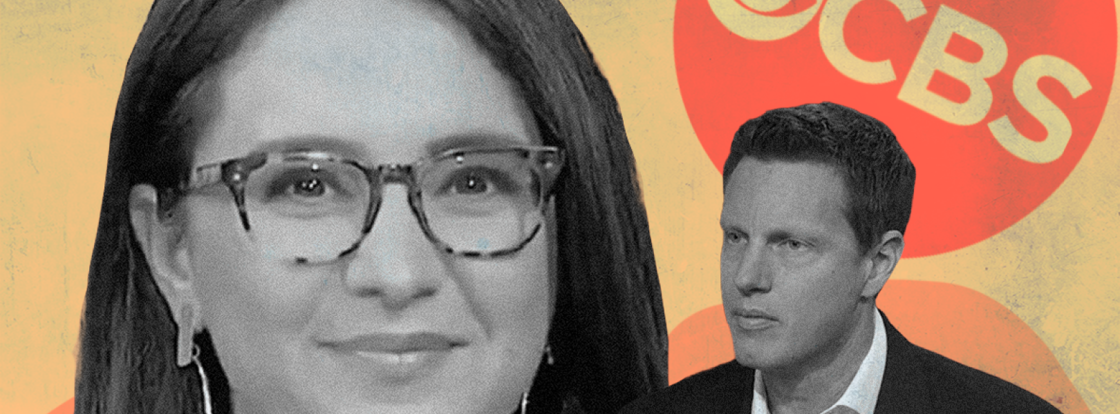 Bari Weiss and David Ellison