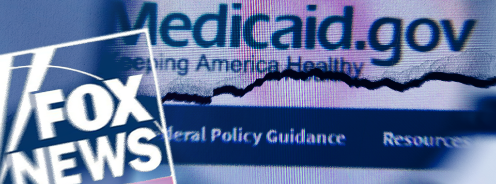 Fox News / Medicaid logos