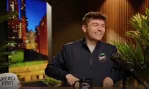 fuentes during episode of America First