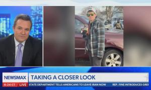 Greg Kelly next to an image of Becca Good