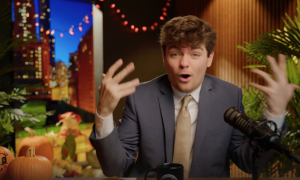 fuentes during episode of America First