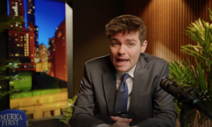 fuentes during episode of America First