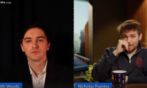 Keith Woods and Nick Fuentes