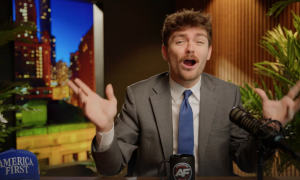 fuentes during episode of America First