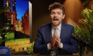 fuentes during episode of America First