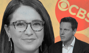 Bari Weiss and David Ellison