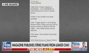 Magazine publishes strike plans from leaked chat
