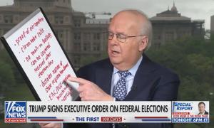 Trump signs executive order on federal elections