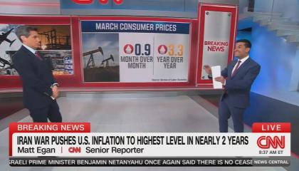 CNN coverage of the March 2026 CPI report