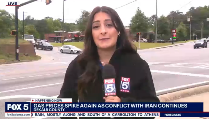 Fox 5 Atlanta reporter on rising gas prices: "Folks we spoke to this morning say, yeah, they are feeling the pain of these high prices"
