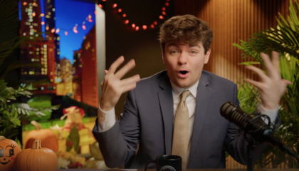 fuentes during episode of America First