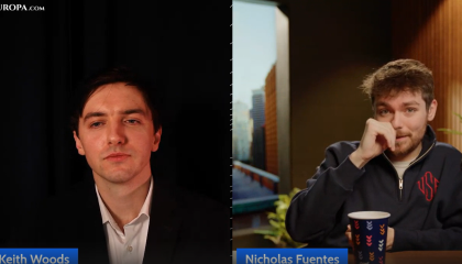 Keith Woods and Nick Fuentes