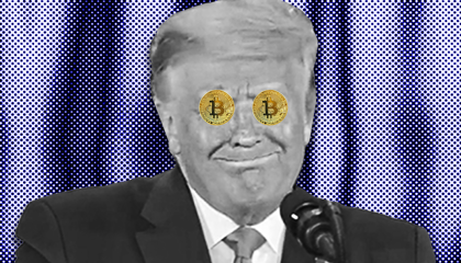 Trump inspiration crypto coins image