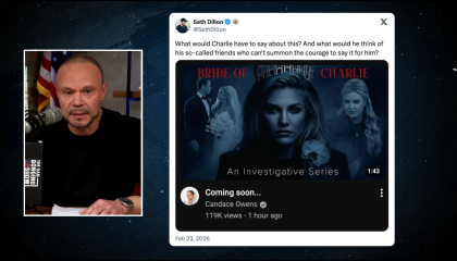 Dan Bongino on his show