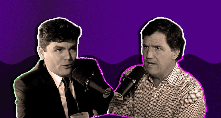 Image of Fuentes and Carlson across from eachother