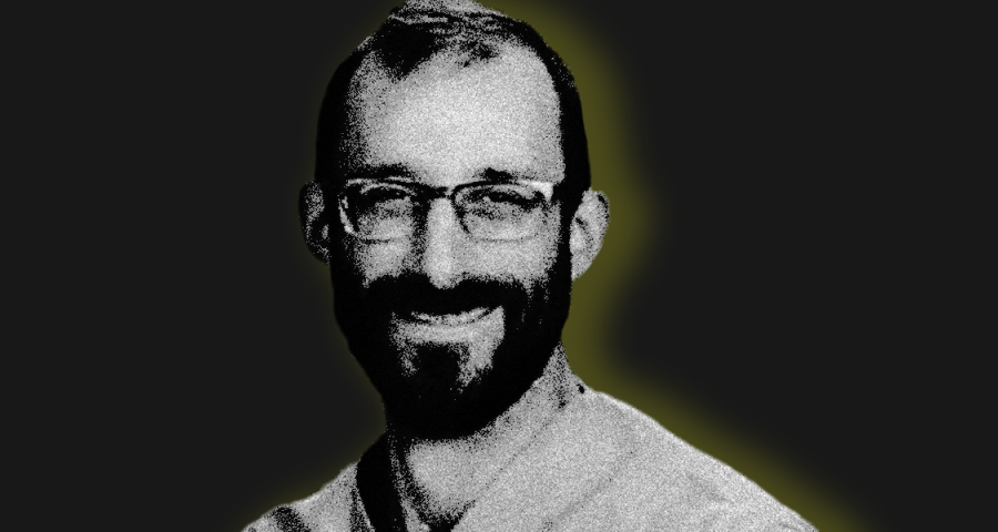 Alex Pretti over black background