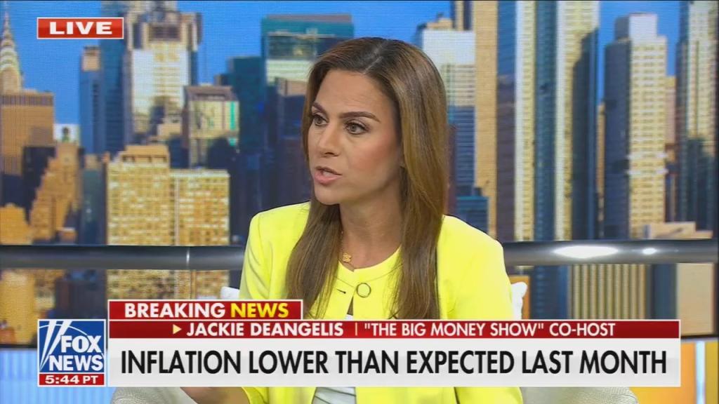 Fox Business host Jackie DeAngelis