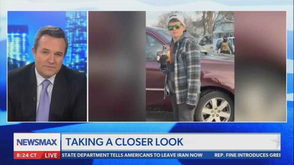 Greg Kelly next to an image of Becca Good