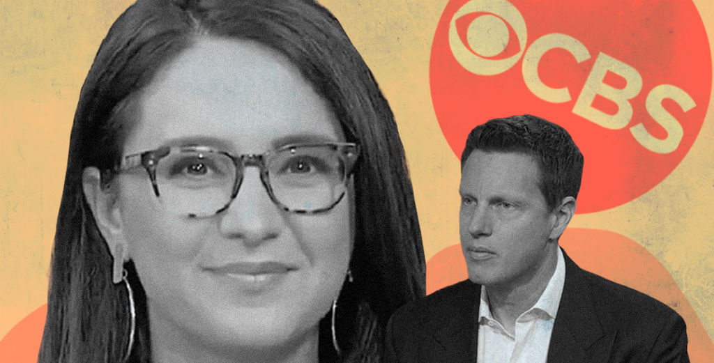 Bari Weiss and David Ellison